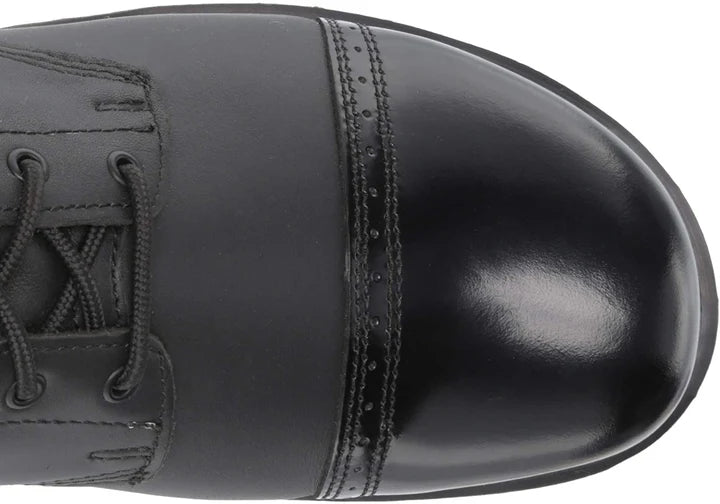 Black Leather Military Boots – Durable, Stylish & Comfortable Fit