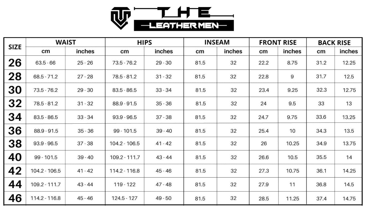 Black Leather Pants with Lace - Up Sides & Studded Belt