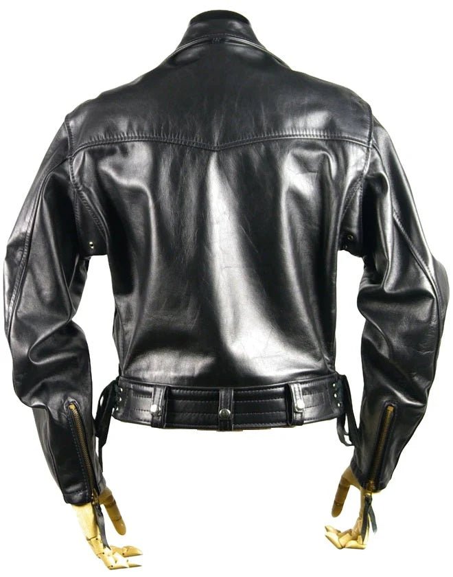 Classic Leather Biker Jacket Motorcycle Style & Durable UK USA and all over Europe 