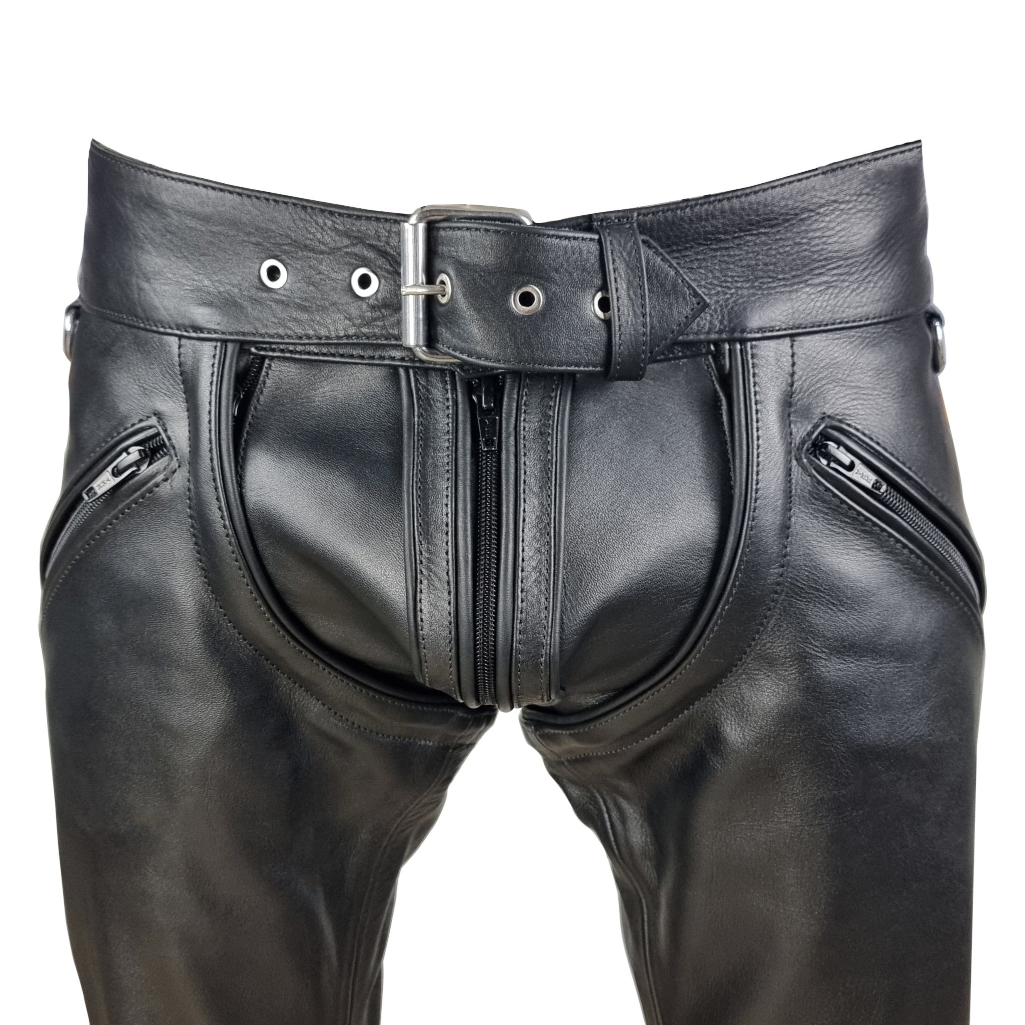 Men’s Black Leather Pants – Stylish, Durable & Comfortable Fit